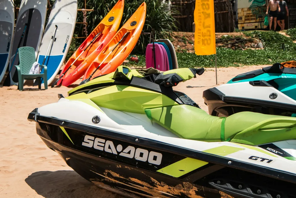 Sea-Doo GTI en la playa