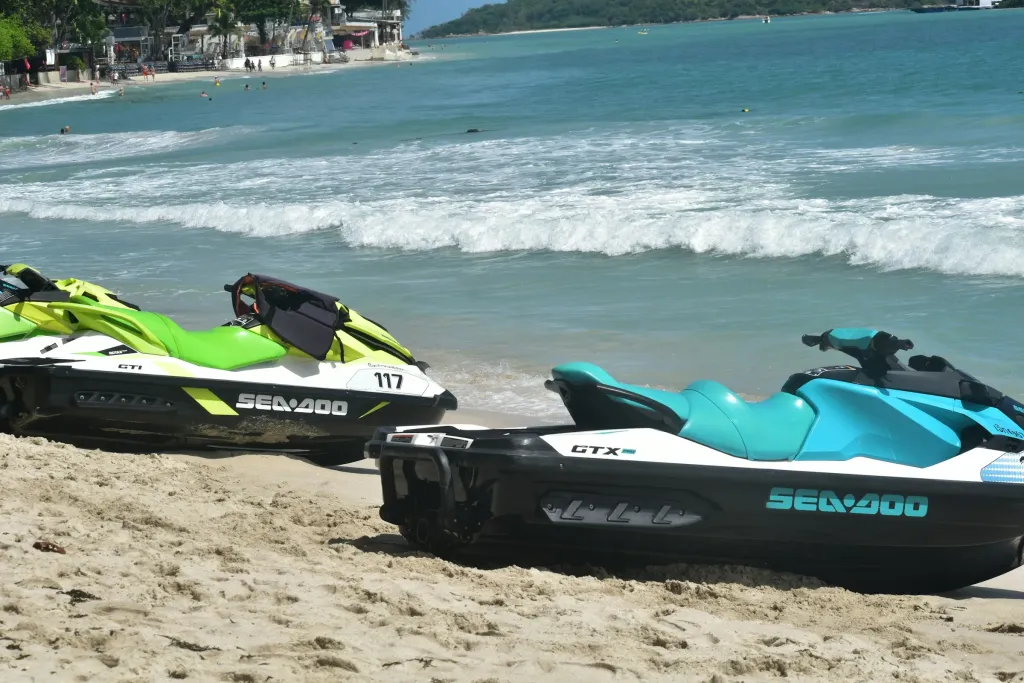 Sea-Doo junto al mar